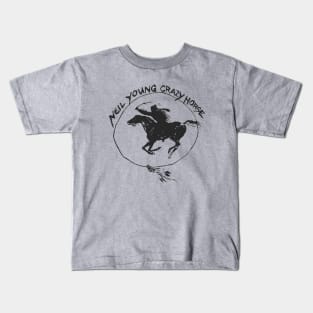 CLASSIC CRAZY HORSE Kids T-Shirt